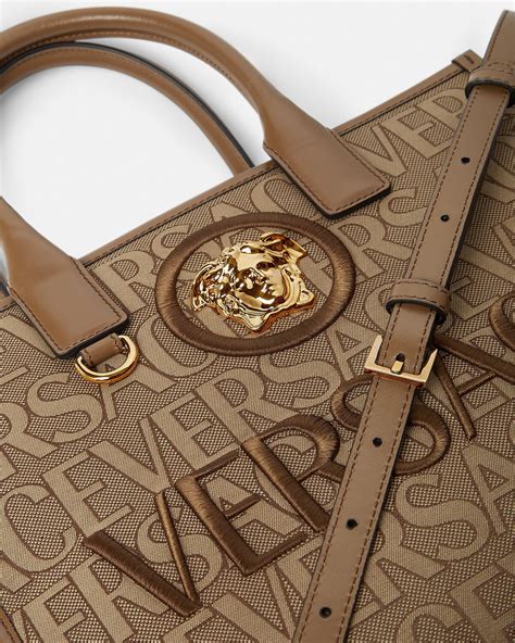 versace tote bag with pouch|authentic Versace handbags.